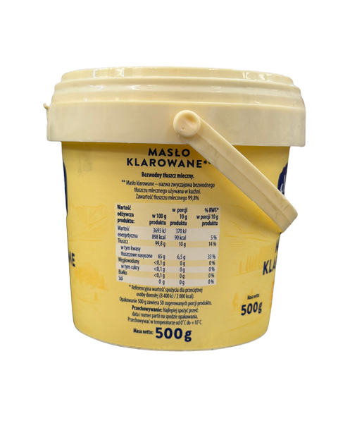 Масло топлене Mleczna Dolina Masło Klarowane 99,8% 500 г 023202102 фото