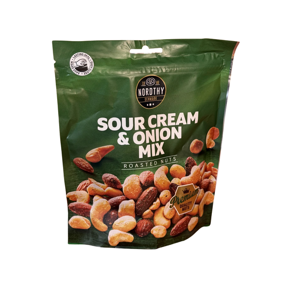 Горіхи Nordthy Sour Cream$Onion mix зелені 150г 1056415684 фото