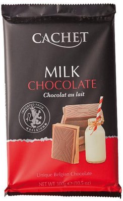Молочний шоколад Cachet №41 300гр, (12шт/ящ) LT358 фото