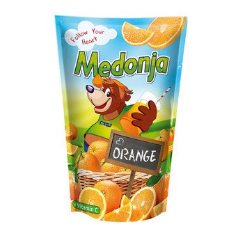 Напій соковмісний MEDONJA Orange - апельсин, 0.2 л, 28 шт/ящ 1856384346 фото