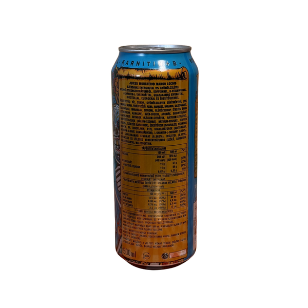 Напій енергетичний Monster Energy Mango Loco зі смаком манго та вмістом соку, 500 мл 1849027459 фото