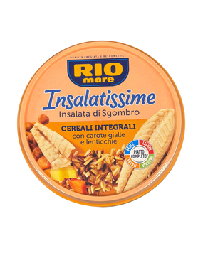 Салат Rio Mare Insalatissime Cereali Integrali з тунцем та цільнозерновими злаками 220г 21520 фото