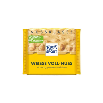 Шоколад Ritter Sport 100г Weisse Voll-Nuss 6544457 фото