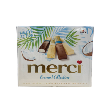 Цукерки Merci асорті, кокос 250г 13212302 фото