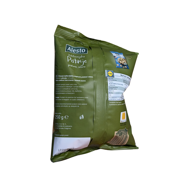 Фісташки солоні Alesto Pistacchio, 250 г 1677570403 фото