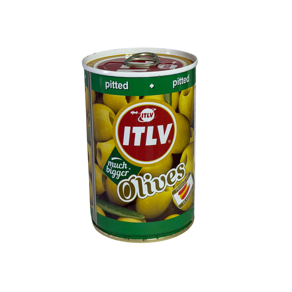 Оливки зелені без кісточки tm itlv 314мл ж/б 0131578121 фото