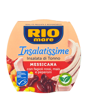 Салат Rio Mare Insalatissime Messicana з тунцем та мексиканськими овочами 160г 4415253202 фото