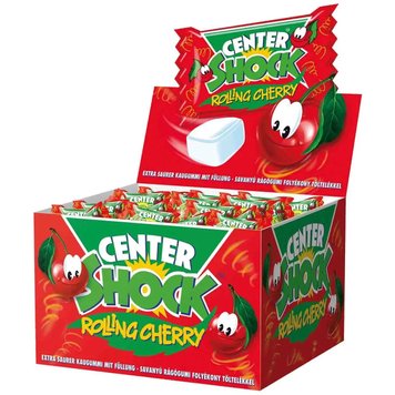 Жуйки Center Shock Rolling Cherry, 100шт/уп 1773723462 фото