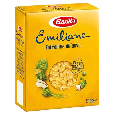 Макарони Barilla Emiliane Farfalline 275гр, (24шт/ящ) 114 фото